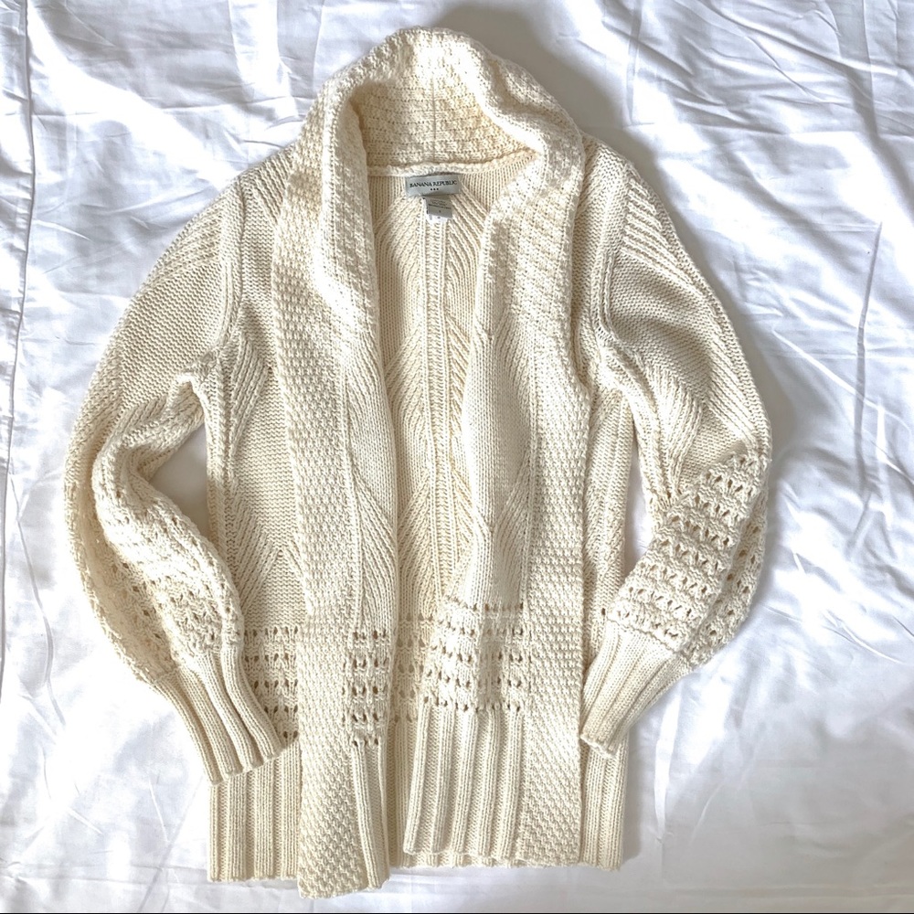 Fisherman Knit Cardigan